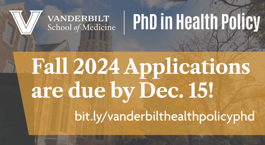 health policy phd online